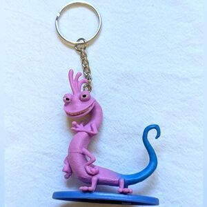 3/$15 Disney Monsters Inc. Randall Upcycle Keychain